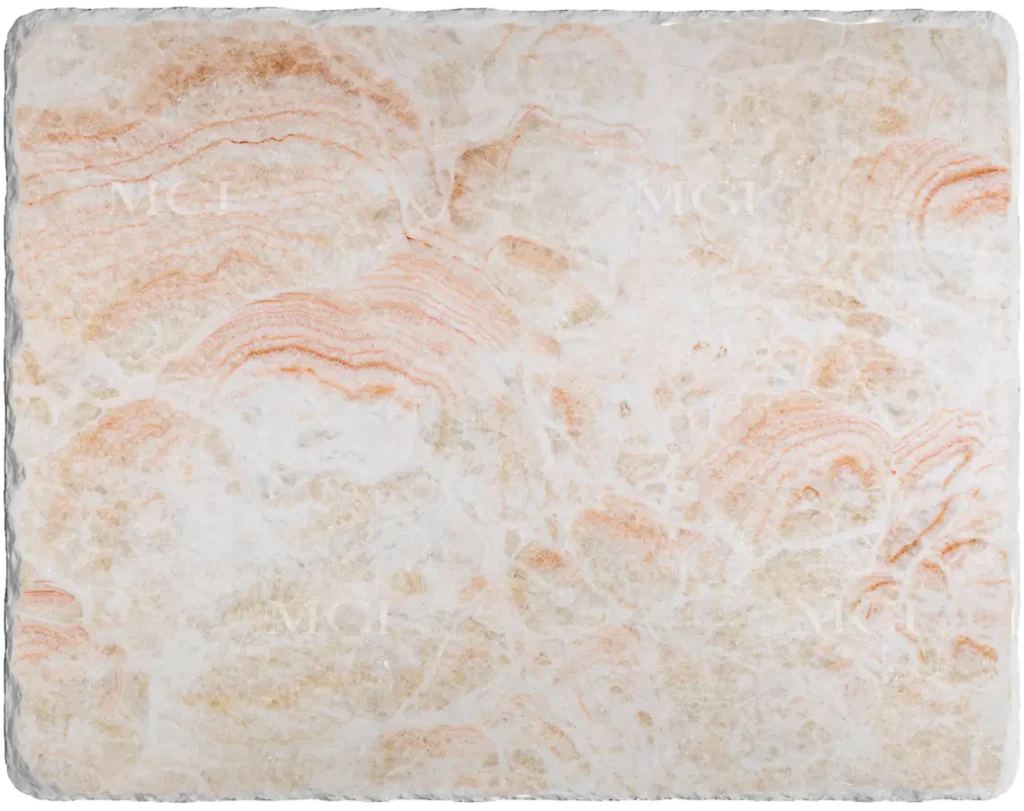 Pink Crystal Onyx Abstract