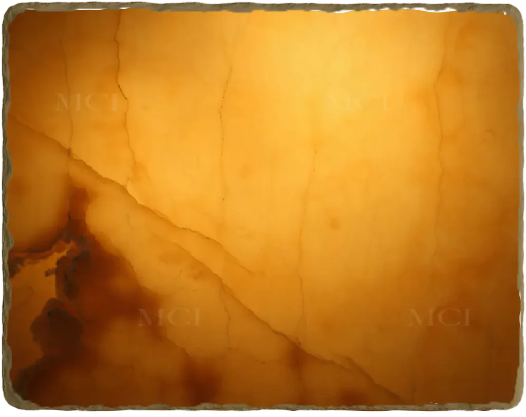 Saffron Onyx (Backlit)