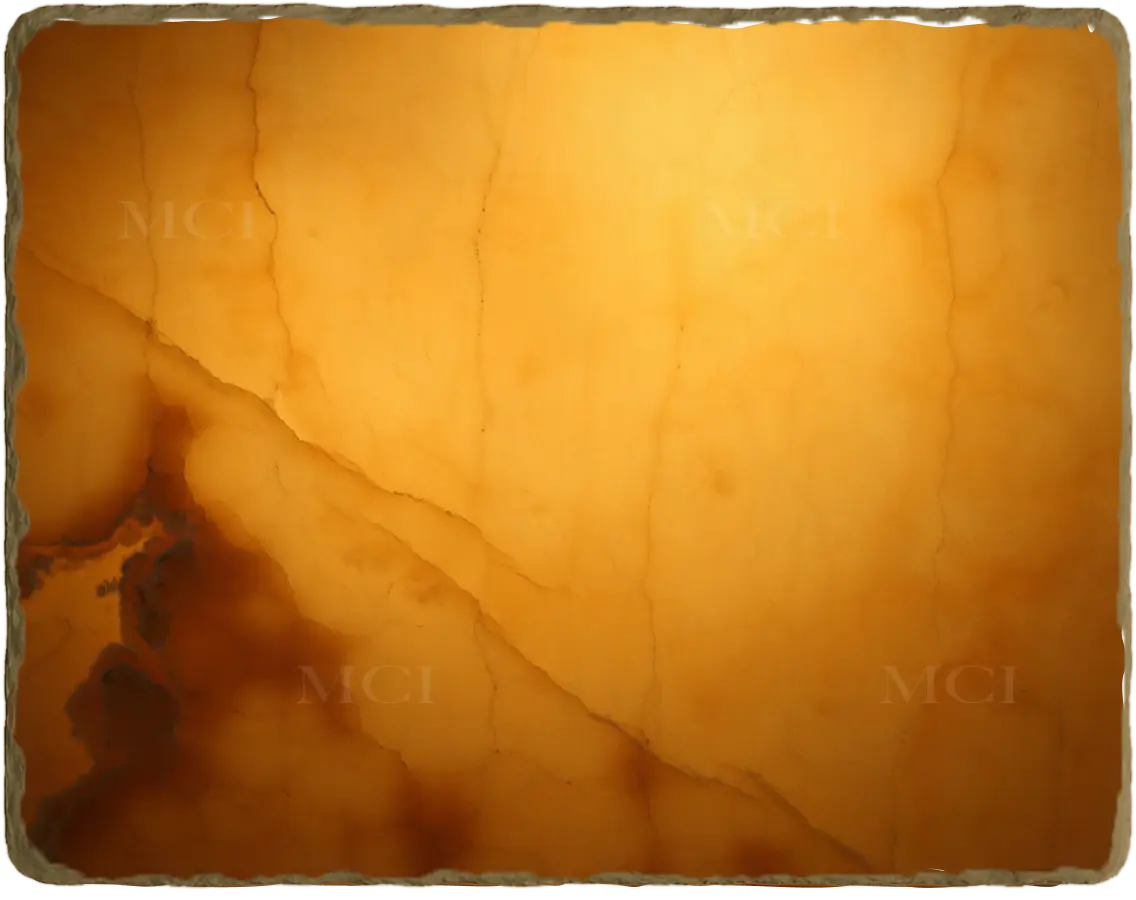 Saffron Onyx (Backlit)